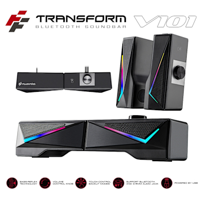 FlashFire 電競變形藍芽喇叭 聲霸 Soundbar 音響