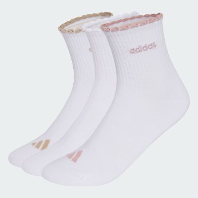 【adidas 愛迪達】 腳踝襪 3 雙入 男/女 KQ6009