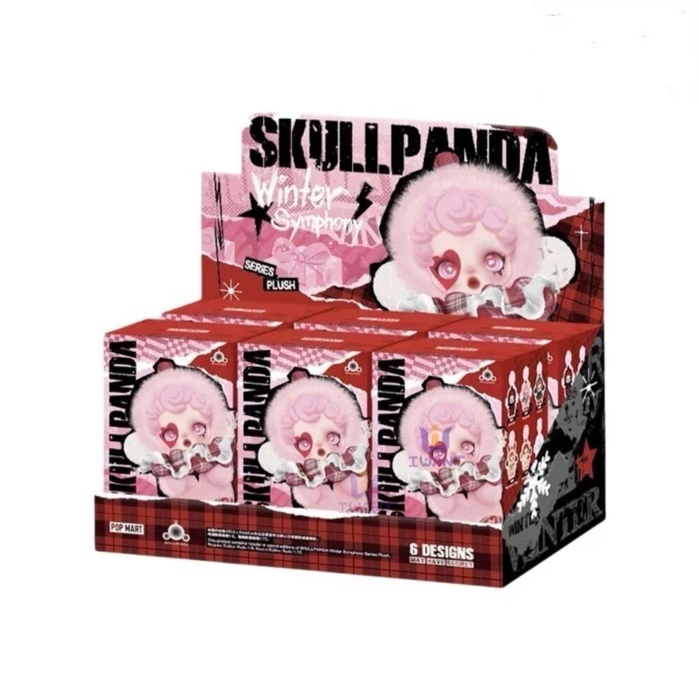 Pop Mart Skullpanda 冬日樂章盲盒搪膠掛件P-04802810281 | 扭蛋/盒玩