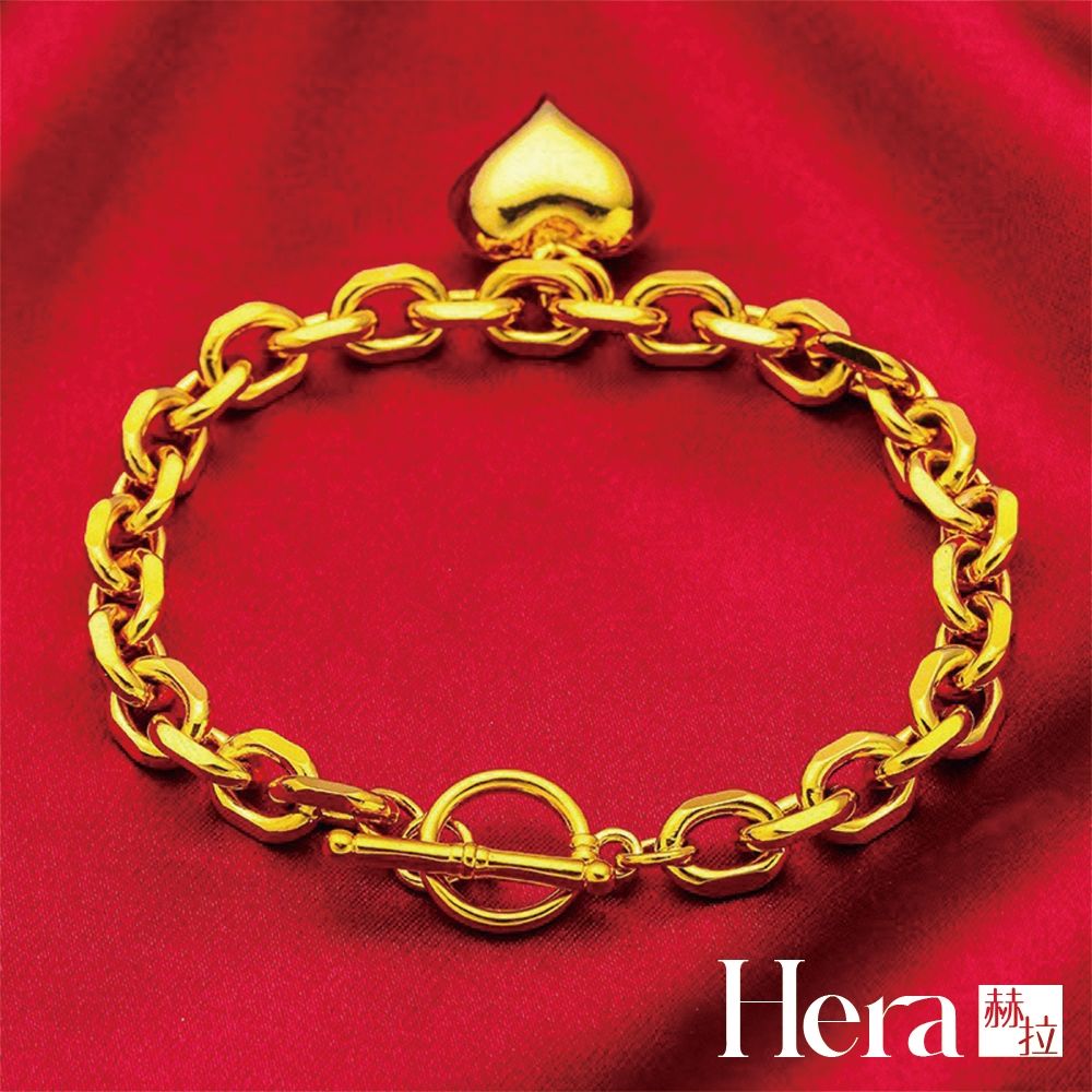 【Hera 赫拉】爆款越南沙金愛心手串手鍊 H115032906