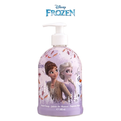【即期品2027.05】Disney Frozen 冰雪奇緣 西班牙溫和防護洗手液體皂 500ml