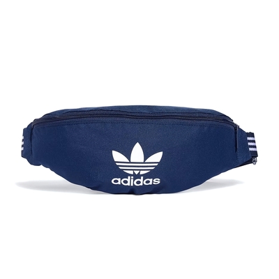 Adidas AC WAISTBAG 藍色斜背包運動包三葉草腰包IX7465 | 單肩/胸包