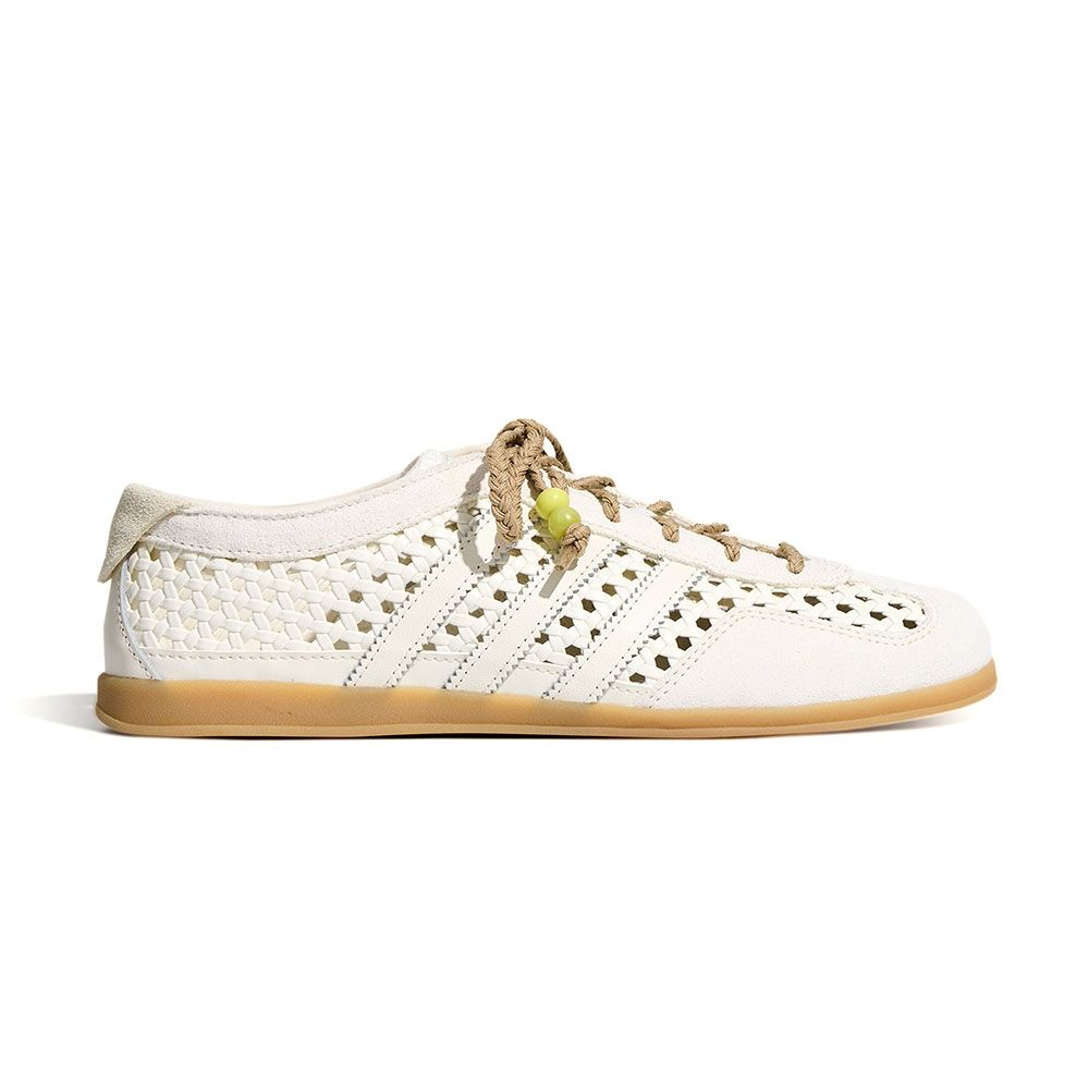 Adidas Gazelle Lo Pro W 女鞋 米白色 網眼編織 薄底 復古 德訓鞋 運動 休閒鞋 KH6236