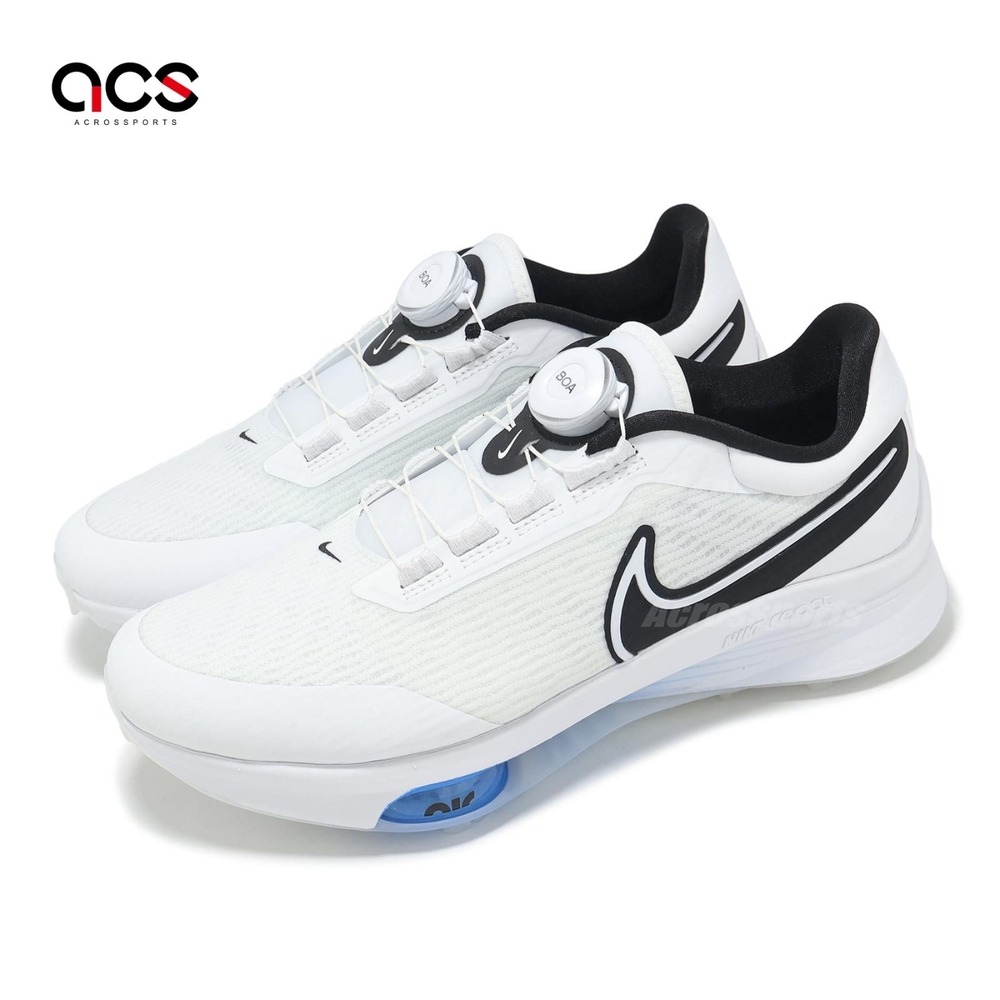シューズ(男性用) NIKE AIR ZM INFINITY TR NEXT% BOA W Nike 高爾夫球鞋Air ZM Infinity TR Next% Boa 寬楦男鞋白防潑水高球