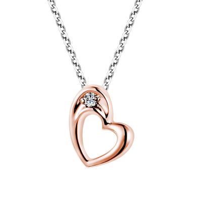 PERKINS伯金仕 聖誕禮物好好買 14K金鑽石項鍊