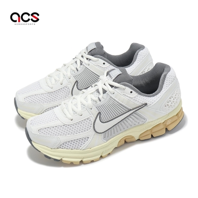 Nike 休閒鞋 Wmns Zoom Vomero 5 女鞋 男鞋 白 灰 復古 網布 運動鞋 FJ2028-101
