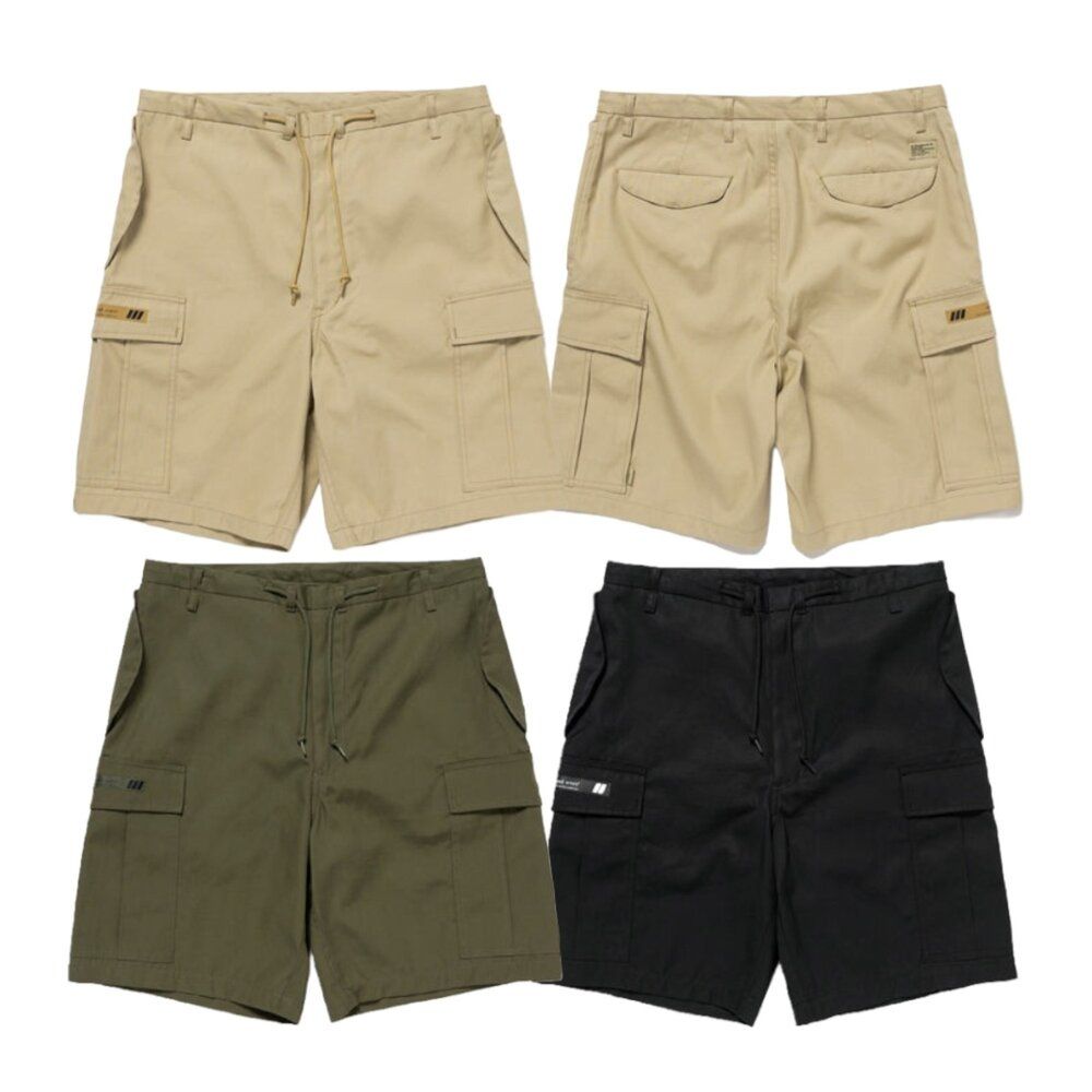 Wtaps Armstg2501 / Trousers / Cotton. Cnvs 帆布六口袋工裝短褲