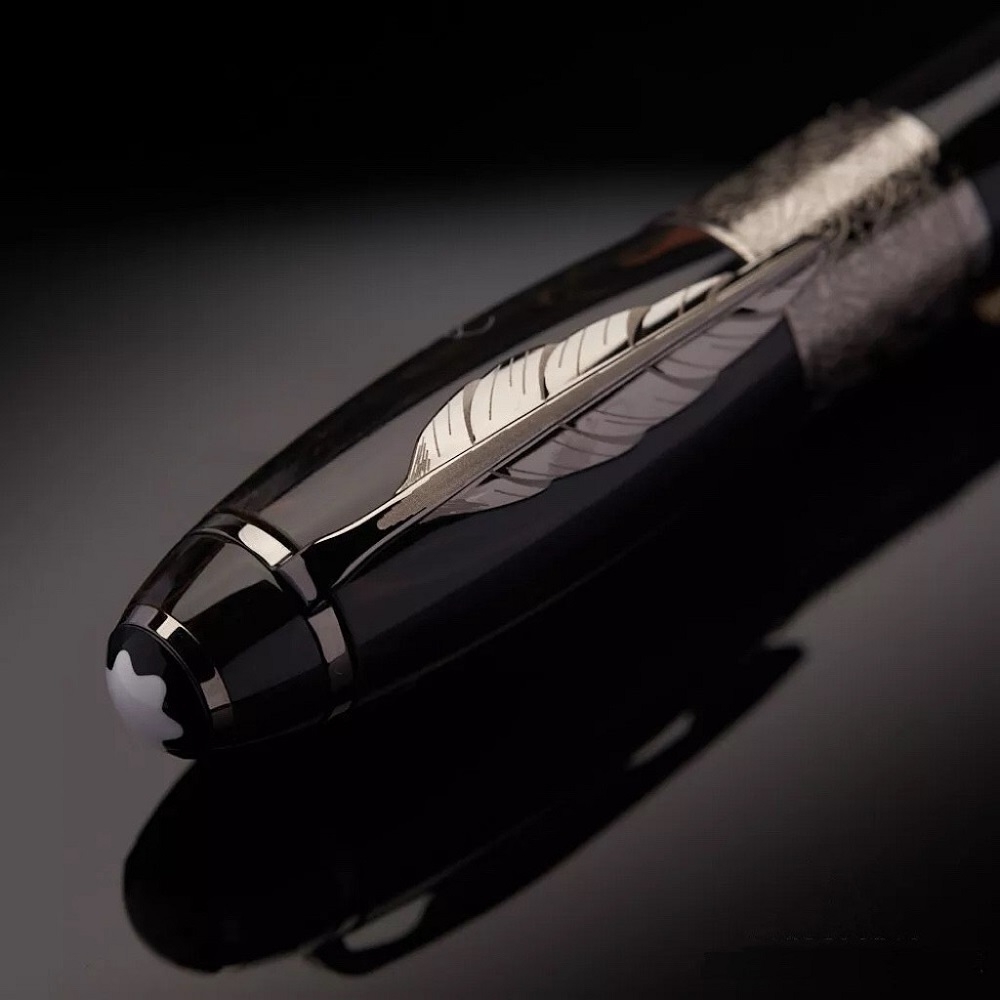 MONTBLANC 萬寶龍文學家系列Daniel Defoe 丹尼爾笛福限量鋼珠筆| 歐系