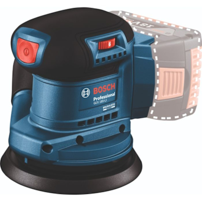 BOSCH 博世 GEX 185-LI 18V無碳刷偏心砂磨機 單主機 無電池 無充電器