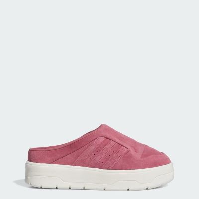 Adidas 愛迪達 Rivalry Mule W [IH2870] 女 穆勒鞋 休閒鞋 厚底 玫粉