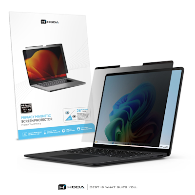 HODA 磁吸防窺片 15吋 for Surface Laptop 第7版