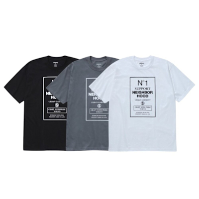 Neighborhood SS-15 T-Shirt 短袖 黑 白 灰 251PCNH-ST15