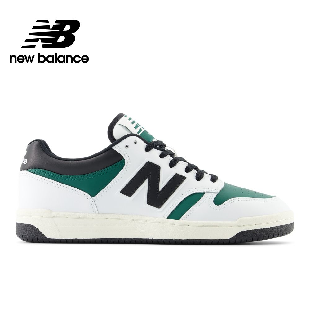 【New Balance】復古鞋_中性_綠白色_BB480LTD-D楦