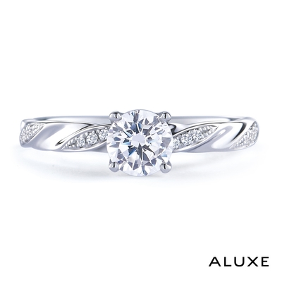 ALUXE 亞立詩 0.50克拉 FVS2 18K金 求婚鑽戒 RS2960