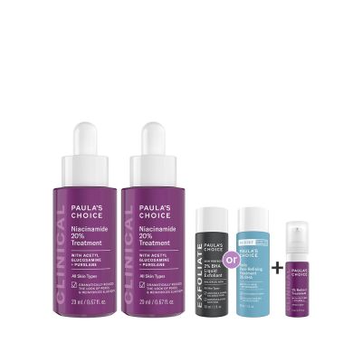 【寶拉珍選】20%B3青春緊緻毛孔精華液雙入組 (20%B3青春緊緻毛孔精華液 20ml x2)