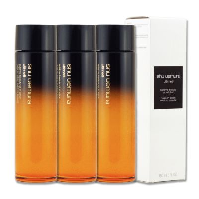shuuemura植村秀 shu uemura 植村秀 全能奇蹟金萃精華水 150ml x 3