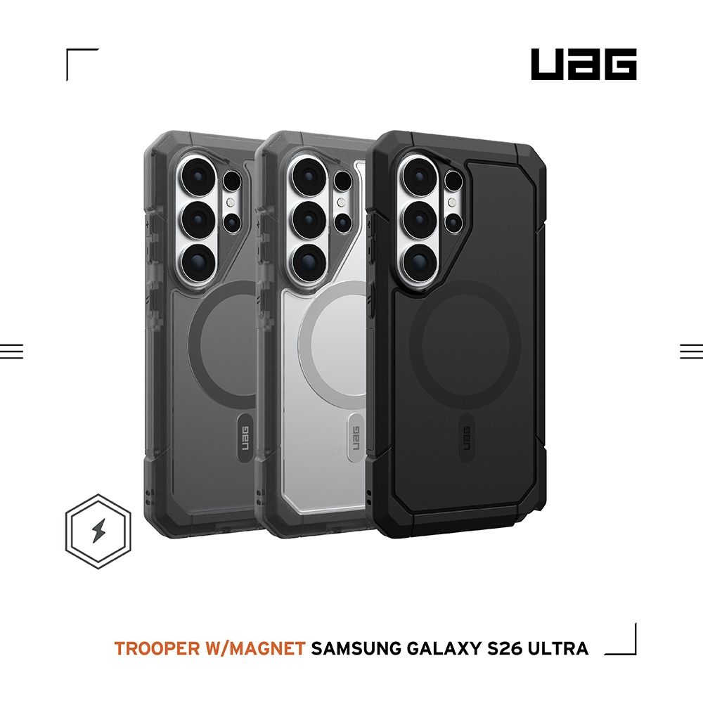 UAG Galaxy S26/S26+/S26 Ultra 磁吸耐衝擊雙件式保護殼(支援MagSafe 手機殼) (S26 Ultra (6.9吋))