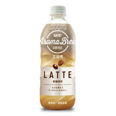 UCC AROMA BREW艾洛瑪拿鐵(500mlx24入)