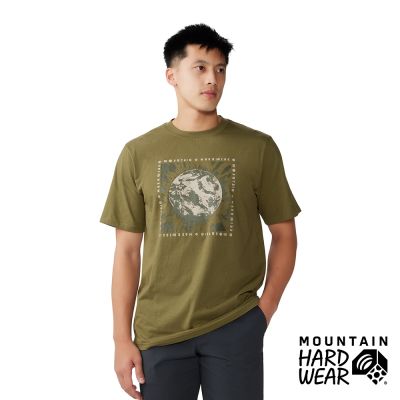 【Mountain Hardwear】Tie Dye EarthShort Sleeve Men 地球紮染短袖棉T恤 搏擊綠 男款 #2068111