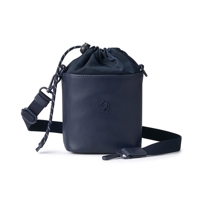 PORTER INTERNATIONAL - 內斂質蘊CENTRIC真皮水桶包- 藍
