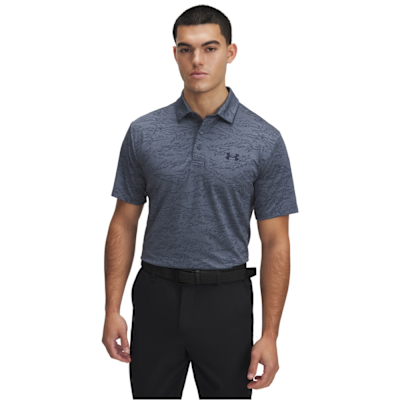 【UNDER ARMOUR】UA 男 Drive Jacquard 短POLO 1389846-044
