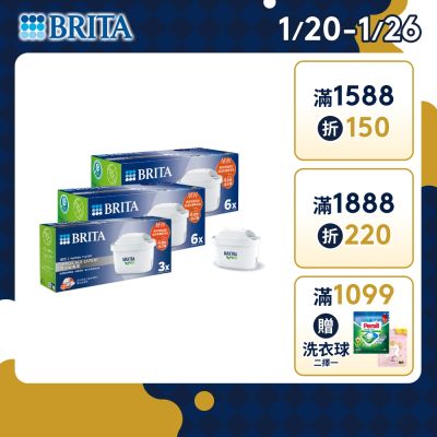 【BRITA官方】MAXTRA PRO濾芯 去水垢專家 15入