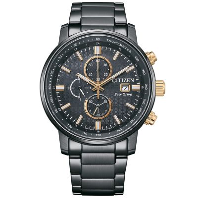 CITIZEN星辰 Chronograph系列 亞洲限定 光動能計時腕錶 錶 手錶 送禮 43mm/CA0846-81E