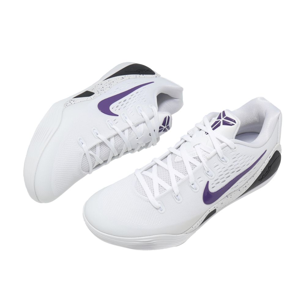 Nike 籃球鞋Kobe IX Elite Low EM Protro 男鞋白紫黑曼巴Lakers IH1401