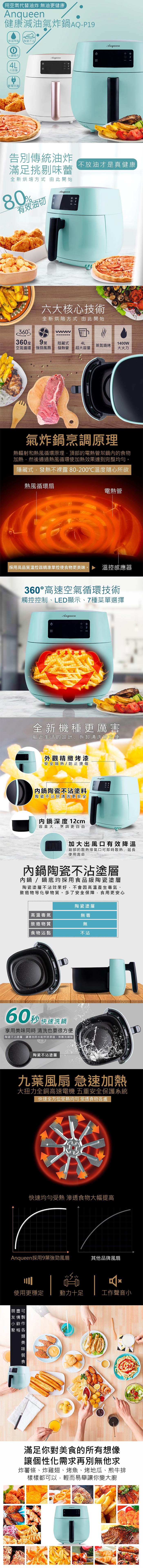 Anqueen安晴 AQ-P19 - 詳情1