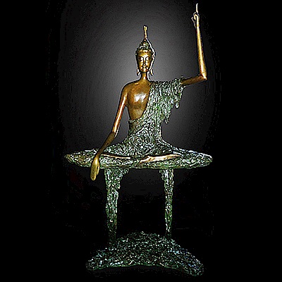 子問 限量原作銅雕~大覺 釋迦牟尼佛(佛陀)