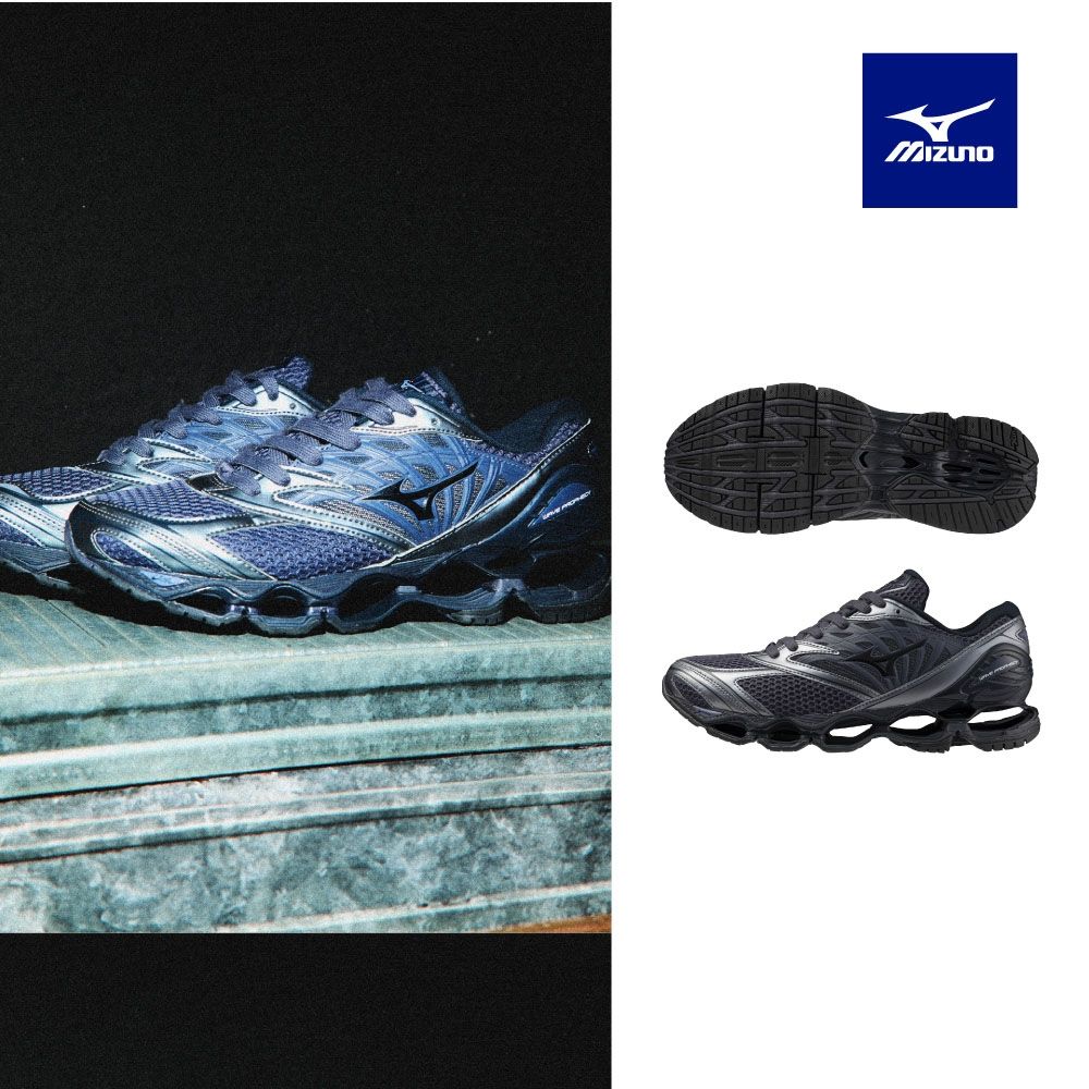 【MIZUNO 美津濃】SPORTSTYLE WAVE PROPHECY 休閒慢跑鞋 D1GAXXXXXX(任選一色) (C)