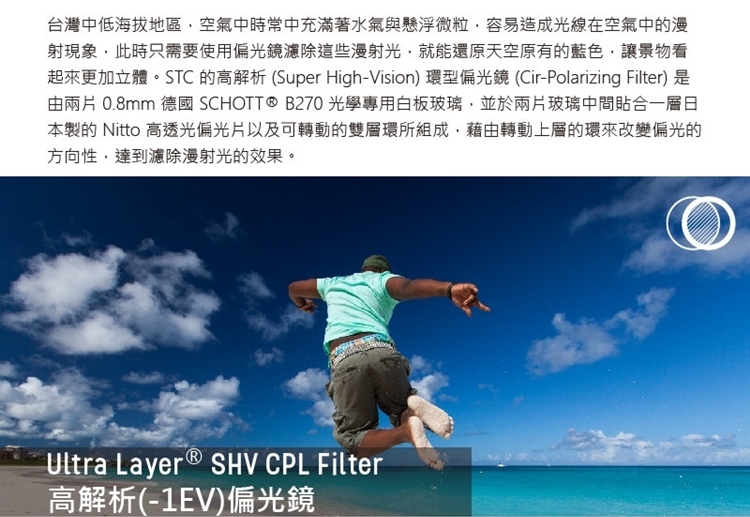 STC CIR-PL FILTER 77mm - 詳情8