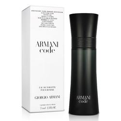 GIORGIO ARMANI Code 黑色密碼男性淡香水75ml-Tester | 香水/香精/香膏