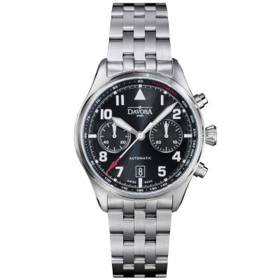 DAVOSA 161.578.50 NEWTON PILOT CHRONOGRAPH LE 計時碼錶鏈帶 限量300只 40mm