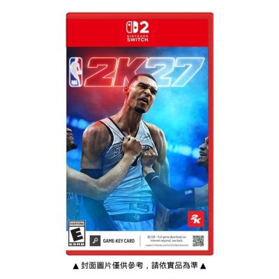 Nintendo任天堂 Switch2 NS2 NBA 2K27 鑰匙卡 中文版 台灣公司貨