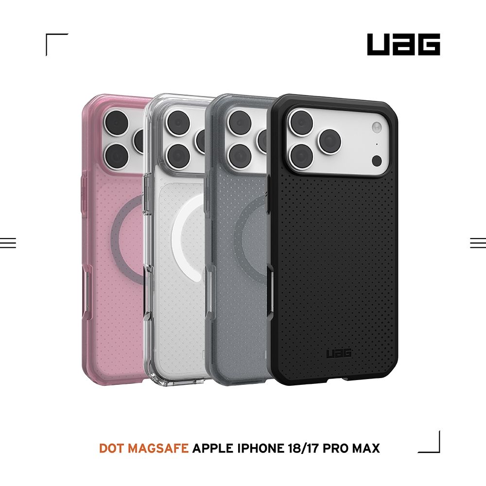 UAG iPhone 18/17 Air/Pro/Pro Max 磁吸耐衝擊輕薄保護殼(支援MagSafe 手機殼) (iPhone 18/17ProMax)