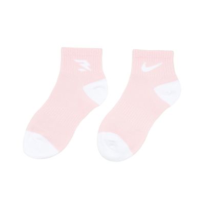 Nike 休閒童襪 Lightweight Ankle 粉 短襪 透氣 單雙入 N32613032GS-003