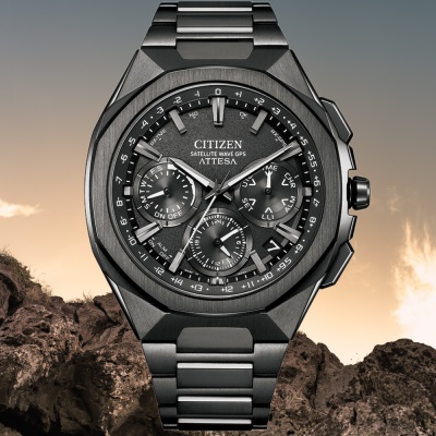 CITIZEN 星辰 韋禮安廣告款 限量 鈦 八角 GPS衛星 光動能計時手錶 618禮物 CC4105-69E