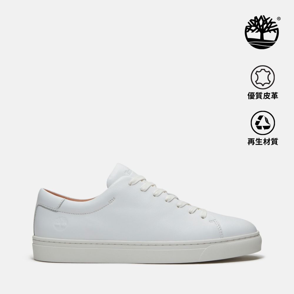 Timberland官方旗艦 男款白色休閒鞋|A5TFEEM2