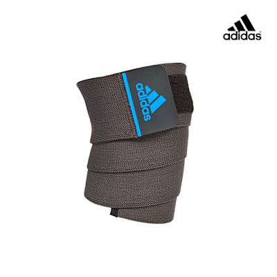 adidas 愛迪達 彈力纏繞式訓練護帶 (藍)