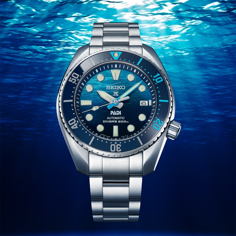 SEIKO精工 Prospex PADI SUMO 相撲特別版200米潛水機械錶 開學購物季 送禮首選-45mm (SPB375J1/6R35-02C0U)_SK045