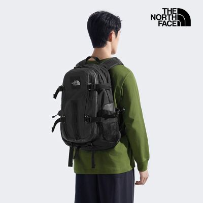 【The North Face 官方旗艦】北面男女款黑色舒適背負大容量休閒後背包｜8EEXJK3 筆電包/登山包