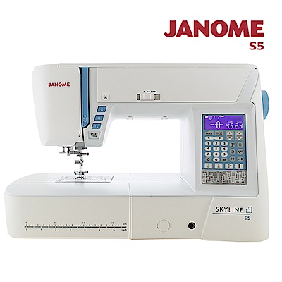 JANOME 車樂美 日本車樂美JANOME S5 電腦型全迴轉縫紉機
