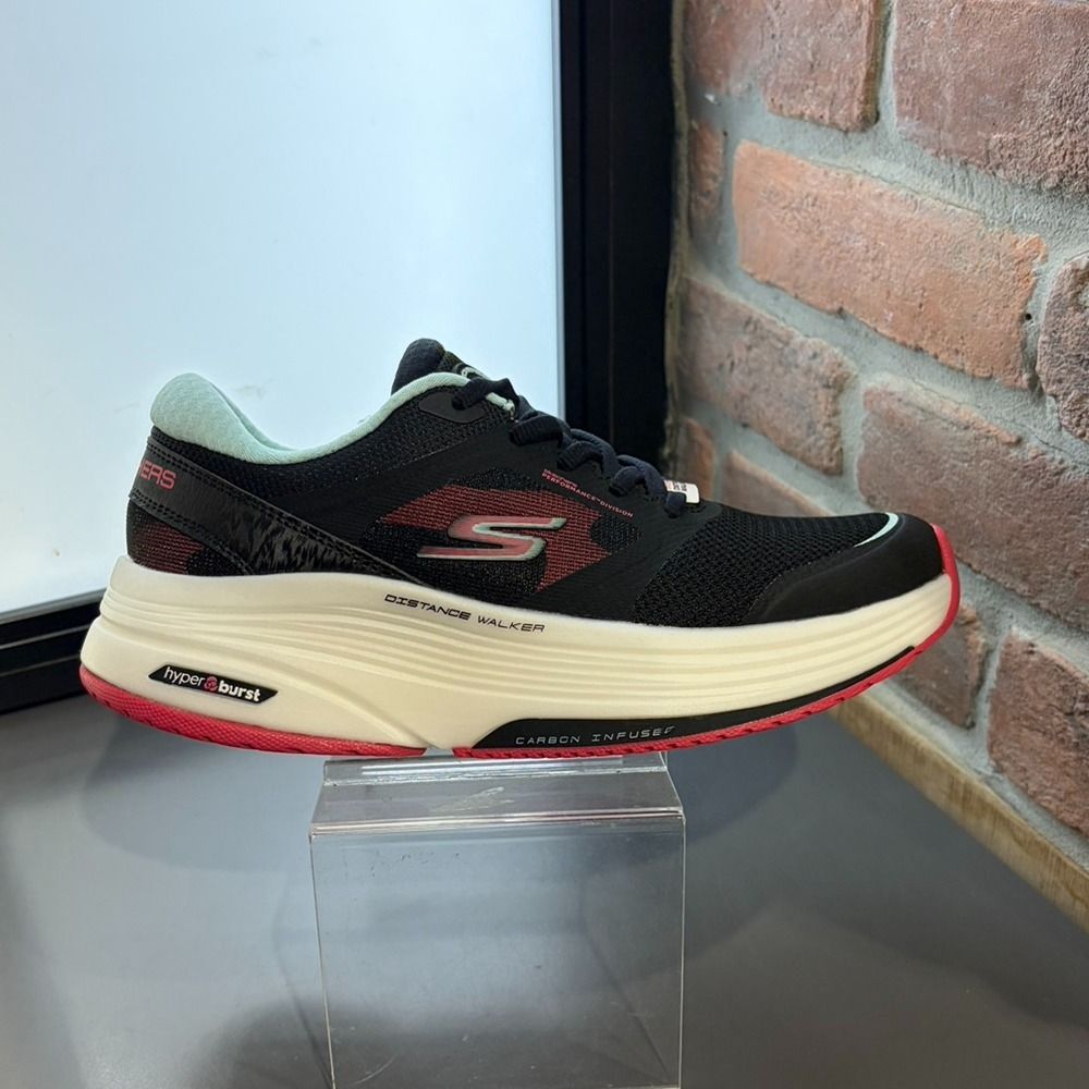 610-SKECHERS 女健走  GO WALK DISTANCE WALKER (125133BKHP)