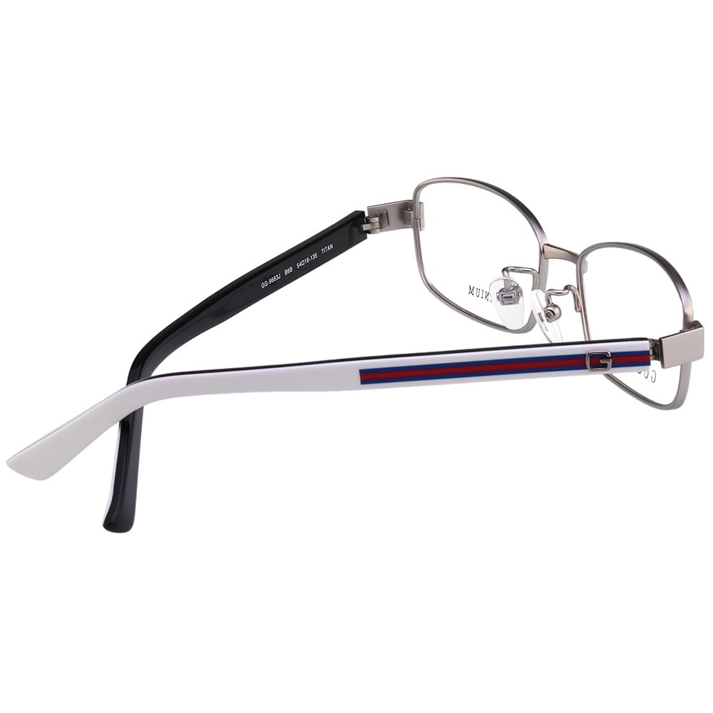 GUCCI 純鈦光學眼鏡(銀色)GG9663J | 一般鏡框| Yahoo購物中心