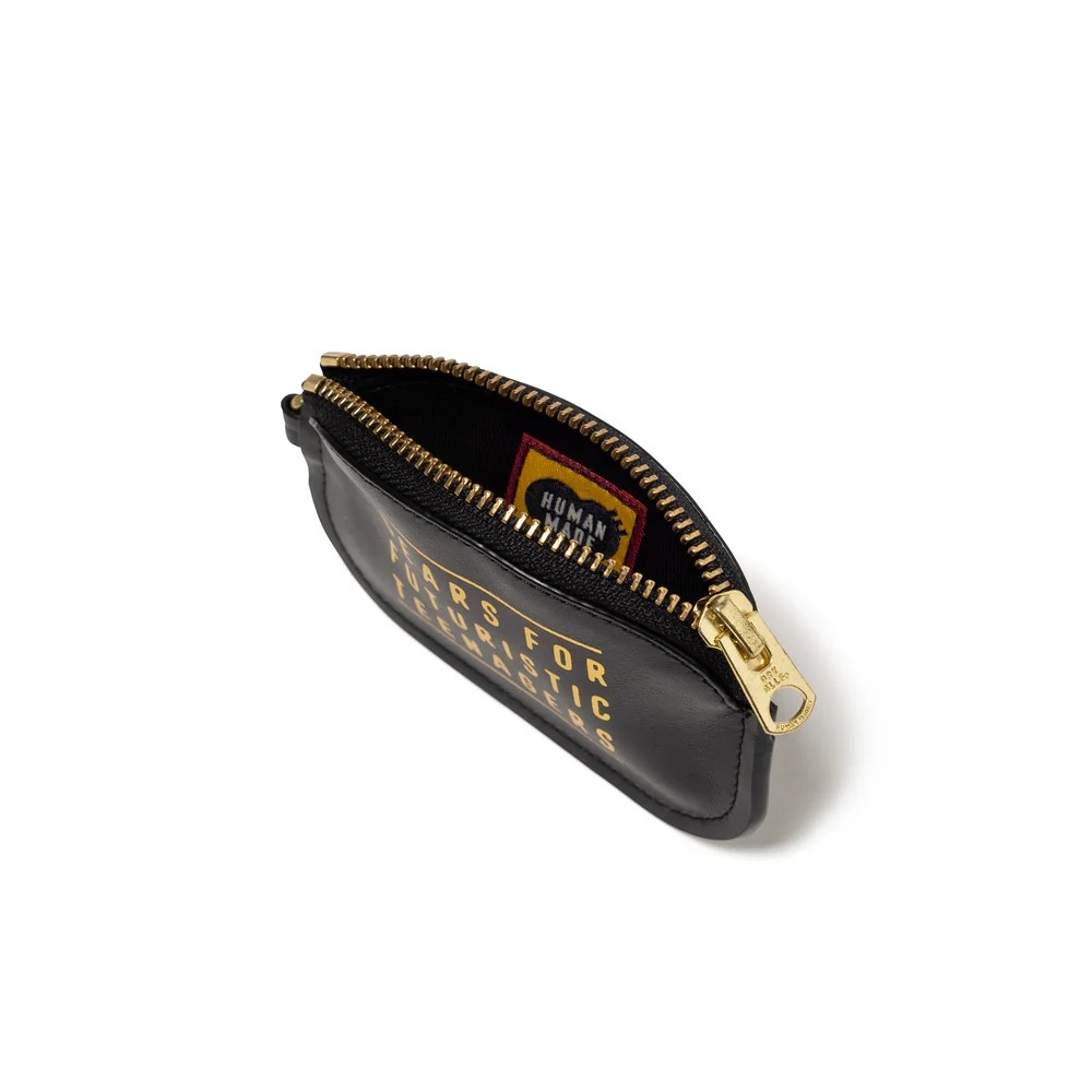 【新品未開封】HUMAN MADE/ DUCK CIRCLE COIN CASE Human Made Leather Coin Case 零錢包黑色/卡其HM28GD055 | 運動/登山
