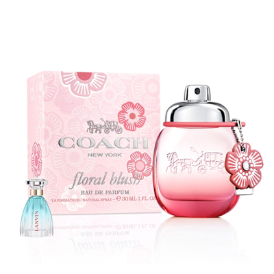 COACH嫣紅芙洛麗女性淡香精30ml(贈隨機小香乙瓶)