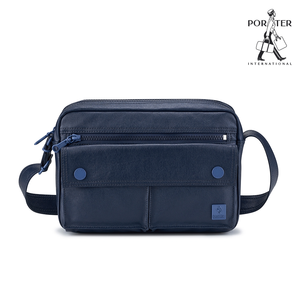 PORTER INTERNATIONAL - 輕霧復古ASHER斜背包- 深藍| 斜/肩背包| Yahoo