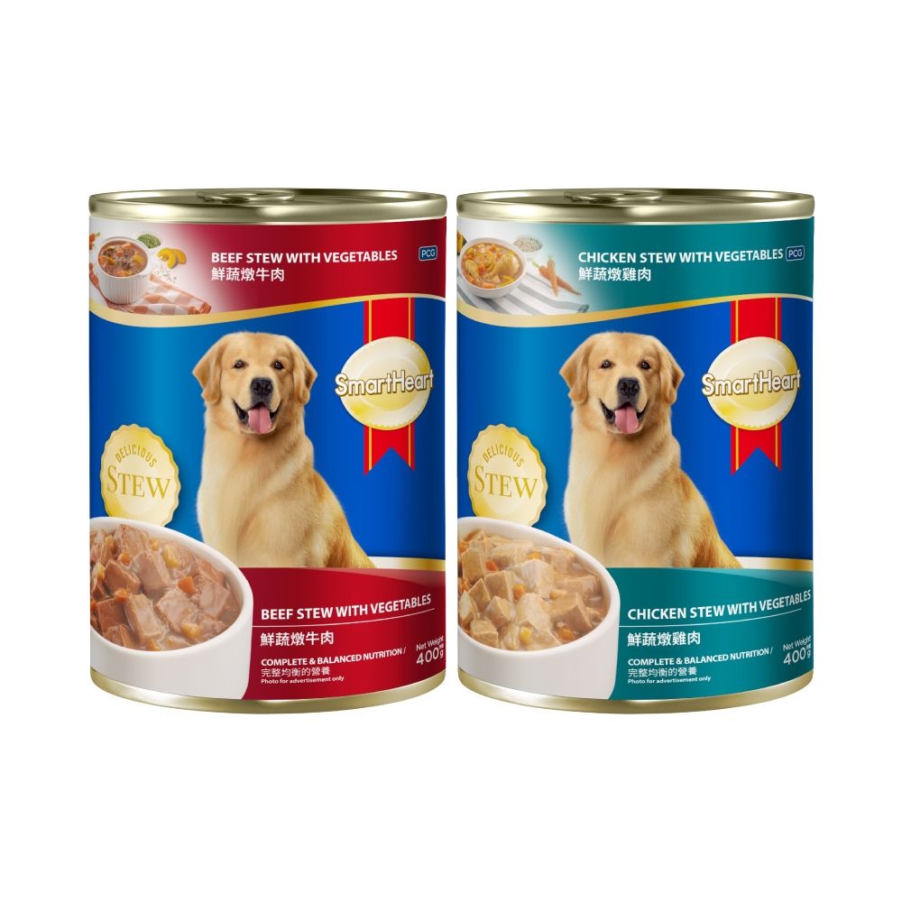SmartHeart 慧心犬罐 400G x24罐(成箱出貨)