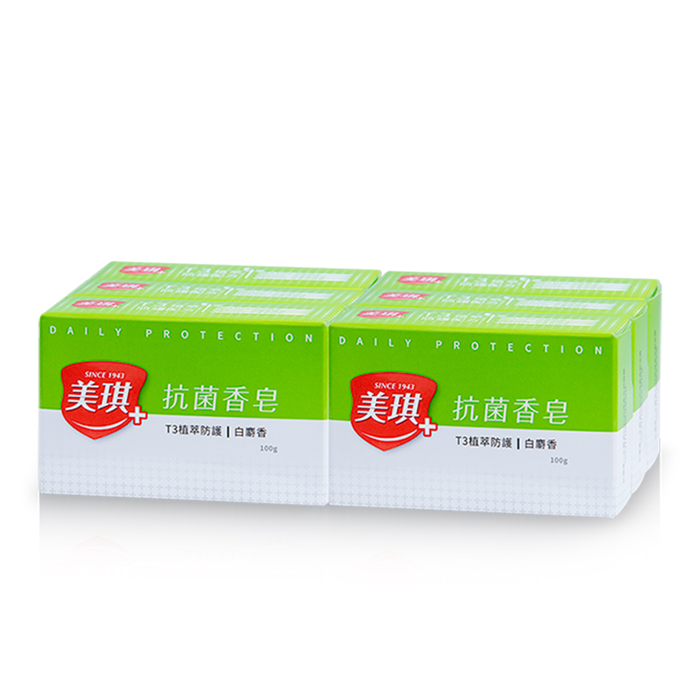 美琪 抗菌香皂 白麝香 6入裝